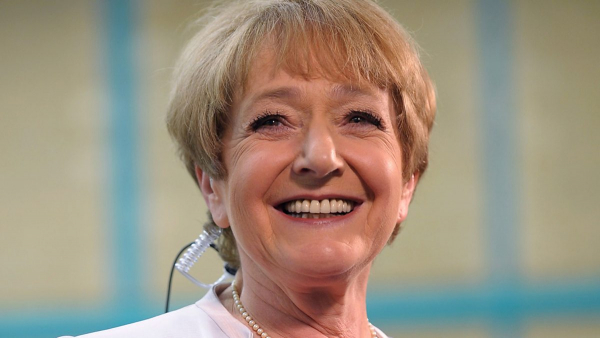 Image: Rt Hon Margaret Hodge MP (centre) surrounded by supporters of the SJS campaign during House of Commons launch